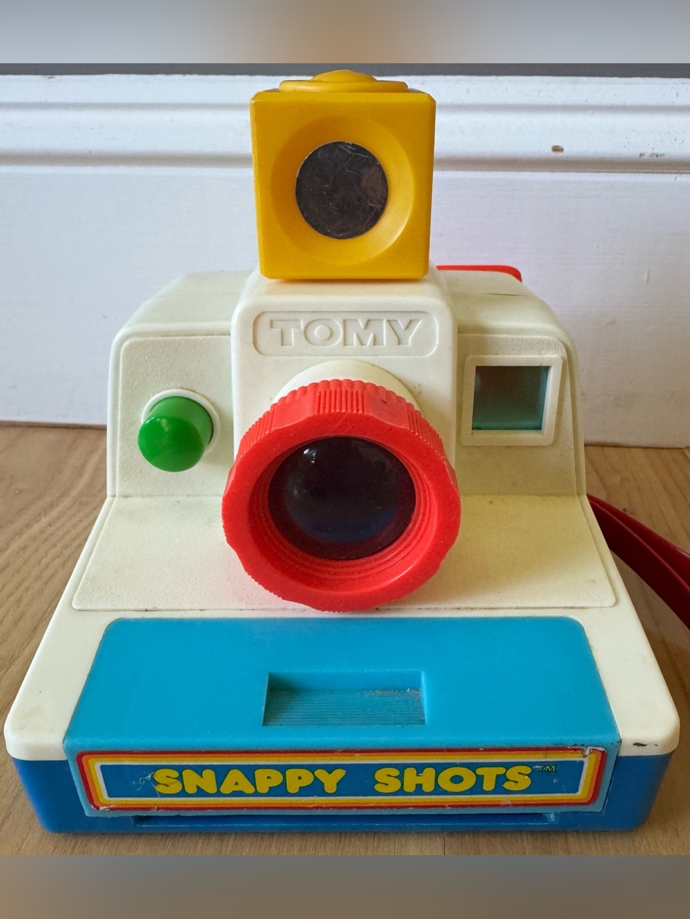 Vintage 1979 Tomy Snappy Shots Toy Camera Retro Pretend Play Toy